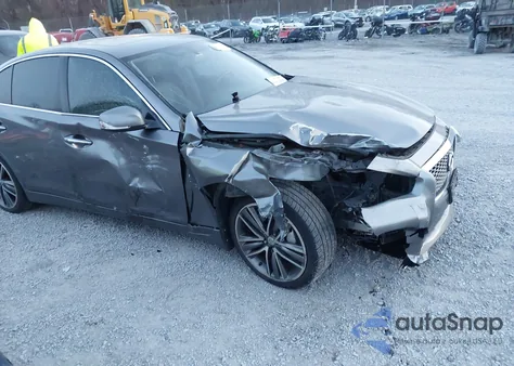 2014 Infiniti Q50 Sport from USA, damaged, VIN JN1BV7AR4EM695070
